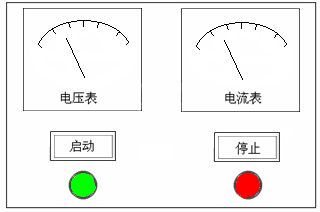 YP2寬頻電機(jī)電氣柜控制面板